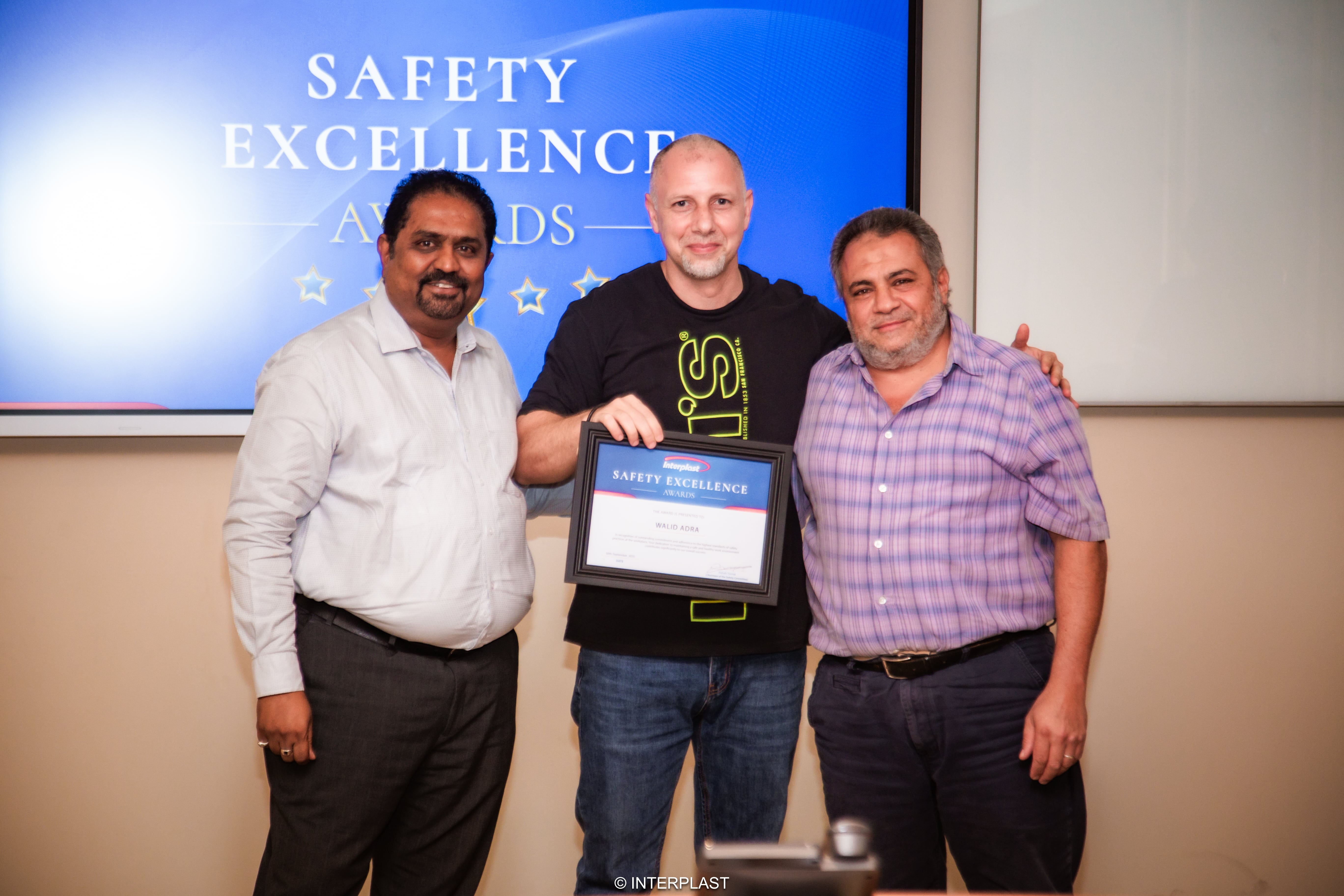 Interplast Recognizes T&G Store for Outstanding Safety Performance