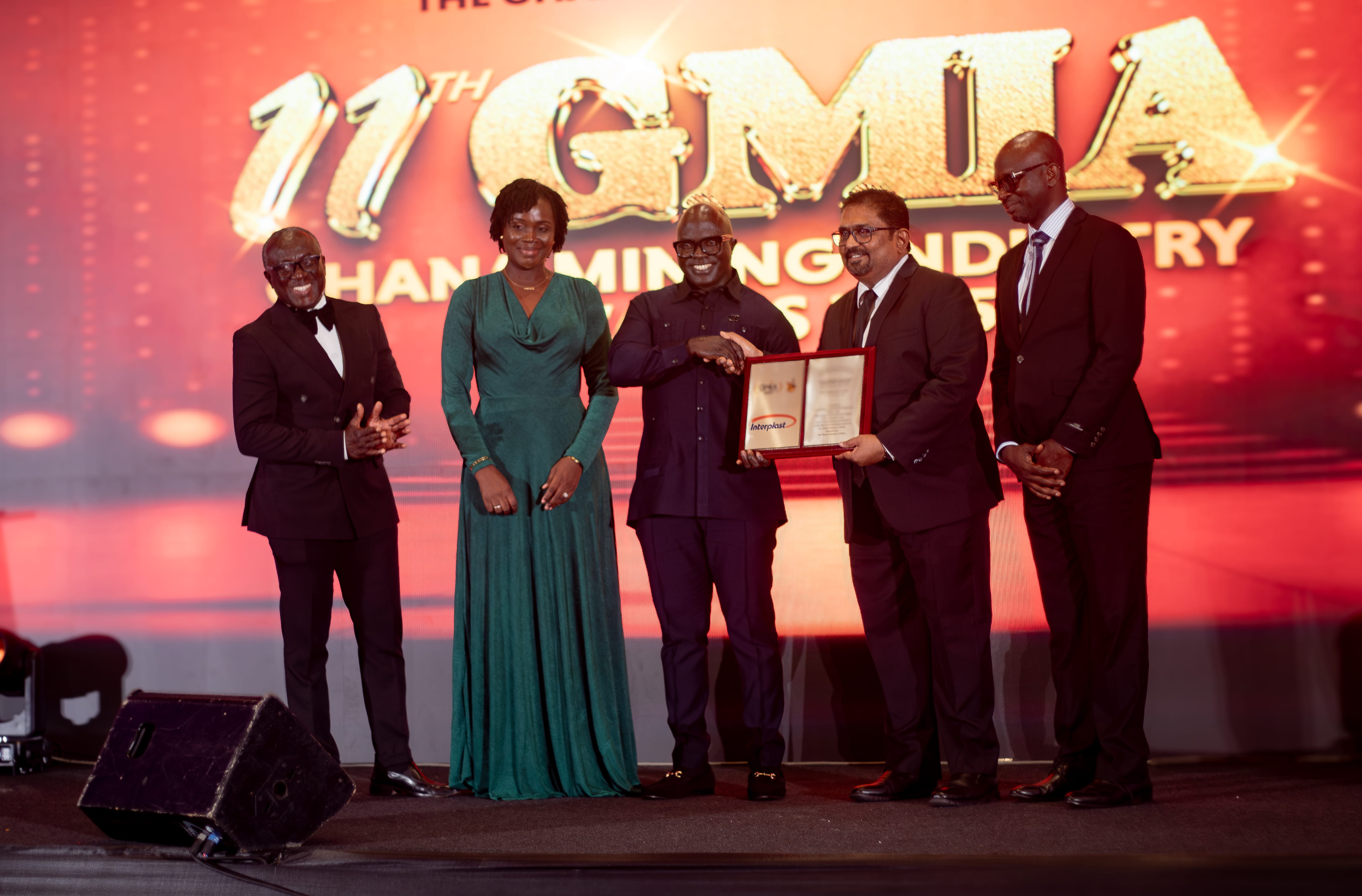 Interplast Wins Big at the 11th Ghana Chamber of Mines Awards
